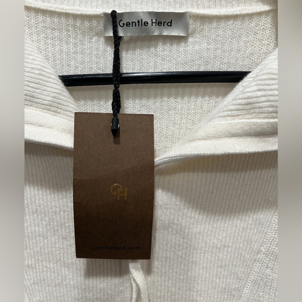 NEW Gentle Herd 100% Cashmere Sweater Women’s Medium Relaxed Fit Pullover - Picture 2 of 5